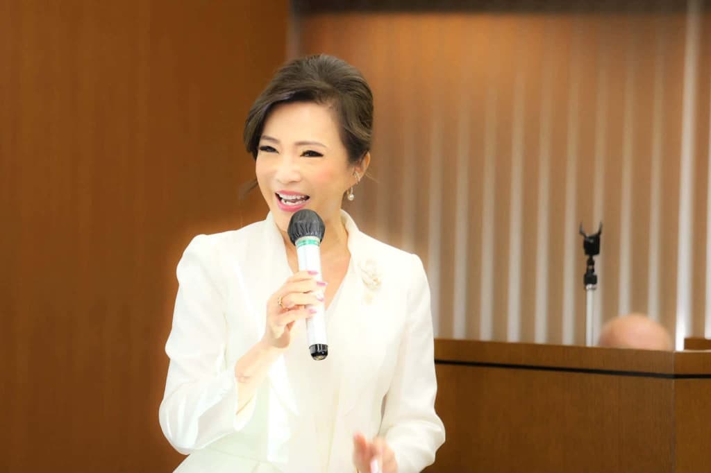 代表理事 江見知桂 講演の様子